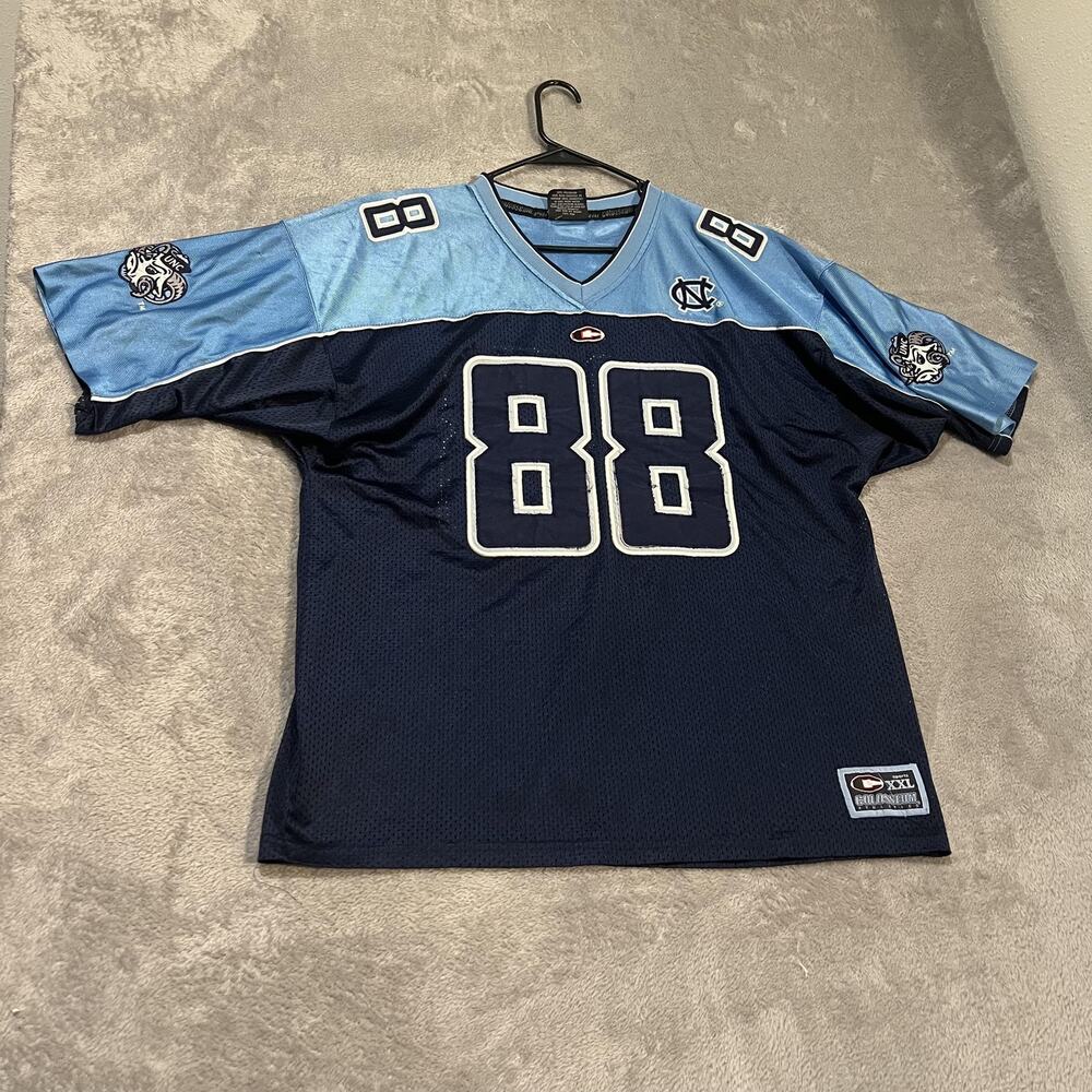 North Carolina Tar Heels Jersey Mens 2XL Colosseum NCAA Football Shirt